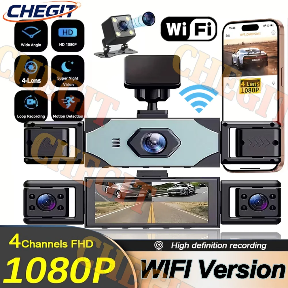 4Lens 360° Car Dvr … - image