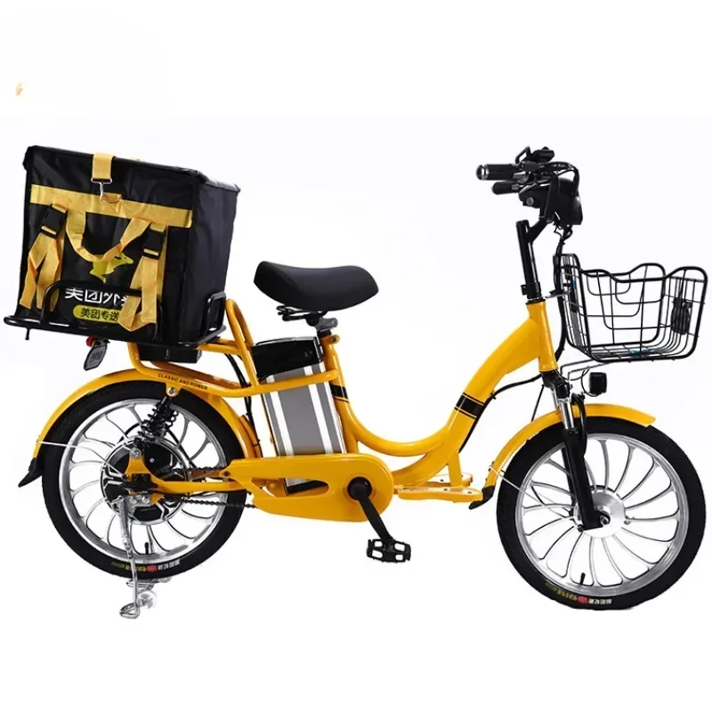 Top quality 20 inch electrical bicycle for take out food delivery with 48v 30Ah battery 350W motor electric bike