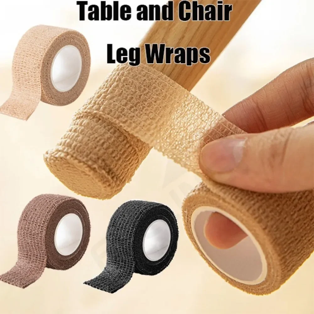 Self Adhesive Chair Leg Covers Silent Felt Protection Furniture for Various of Footstools Pad Wrapping Shock Absorber Reusable