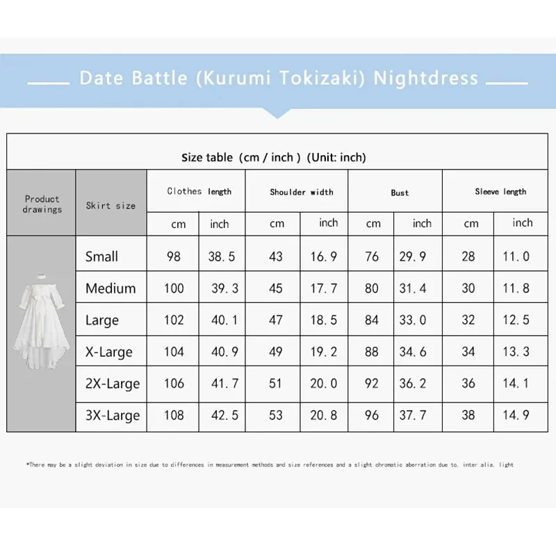 تاريخ لايف كورومي توكيساكي ثوب النوم تأثيري حلي مثير أنيمي ملابس خاصة الملابس الداخلية فستان حفلة الهالوين دور ؛ 3'f ، 6 ؛ t.8' #1