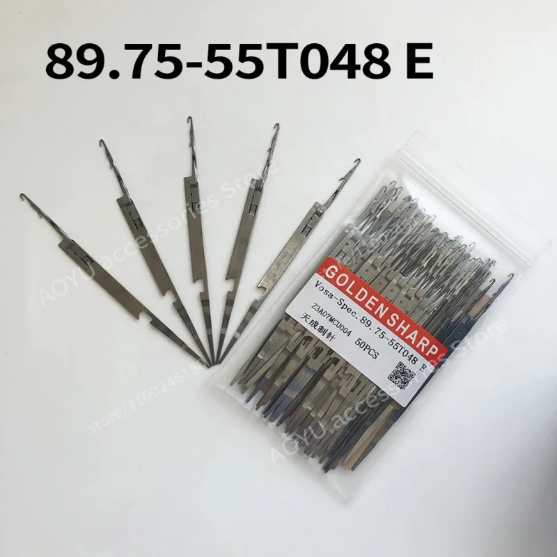 

250 Pcs GOLDEN SHARP Vosa-Spec. 89.75-55 T048 E Needles For Computerized Flat Knittinig Machines