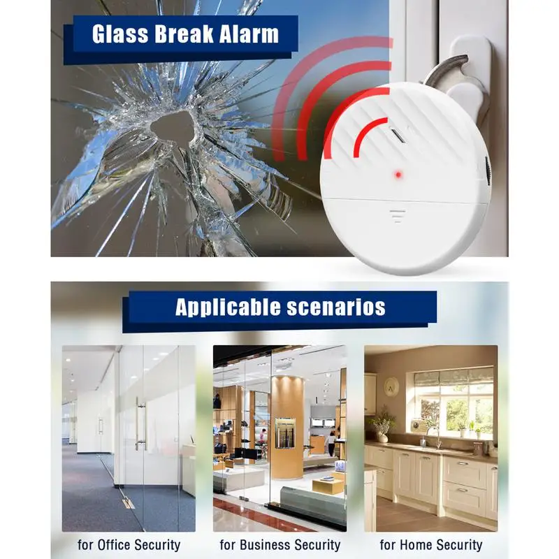 For C100 Anti-Theft Window Alarm Anti-Theft Security Sensor Alarm For Door Easy Installation Home Security System Alarm For