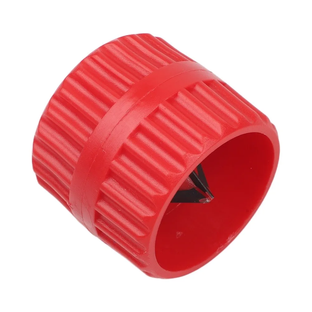 Portable Plastic Pipe Reamer Deburring Tool For 3-38mm PVC PPR Copper Brass Aluminum Tube Chamfering Hand Tool 1.8x1.6x1.6 Inch
