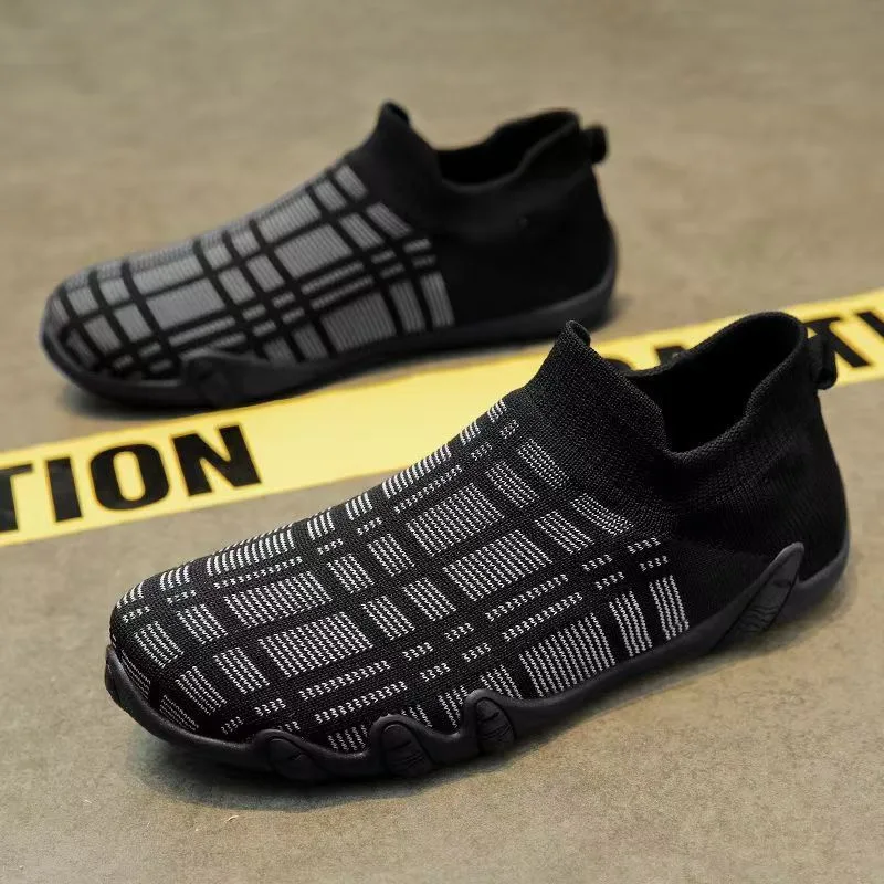 

Indoor Quiet Fitn oes Men's Anti-slip Soft Bot Sports Training Sos oes o Absorption Yoga Jump Rope Running Ma...