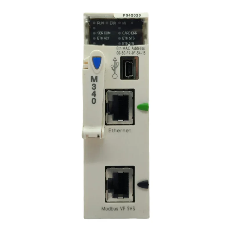 BMXP342020 PLC CPU Module Modicon M340 24V DC Industrial Automation Controller Processor 100-240V AC