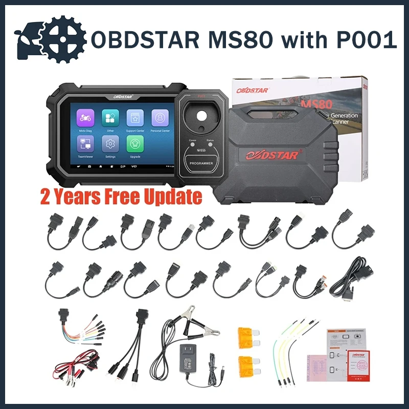 OBDSTAR MS80 STD Version Motorcycle Scanner Support Diagnose / Key Programming / Odo meter Recalibration / ECU Programming