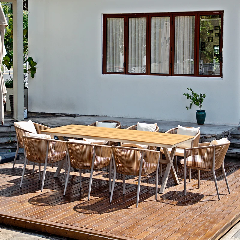 Poker Picnic Table Poker Mobile Kitchen Side Wood Outdoor Chairs Garden Furniture Sets Modern Reception Mesa Home Furniture
