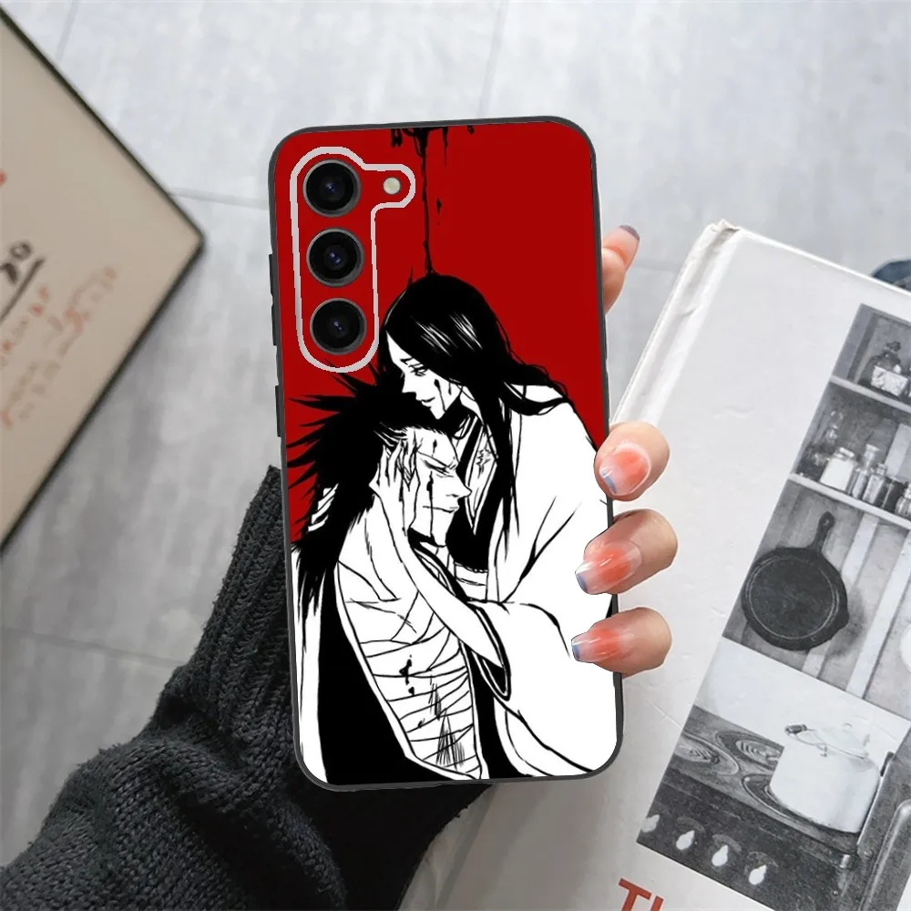 U-Unohana Retsu-S Bleach Japanese Anime  Phone Case For Samsung Galaxy A13,21s,22,31,32,52,53,71,80,91 Black Soft Cover