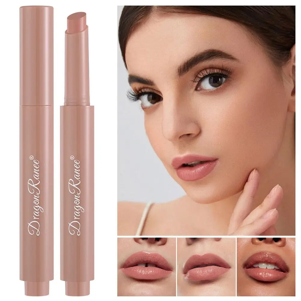 Jelly Lipsticks Waterproof Long Lasting Nude Stick Daily Pen Makeup Lips rossetto Makeup Pen Tools Tint Push-Button Beauty E3W2