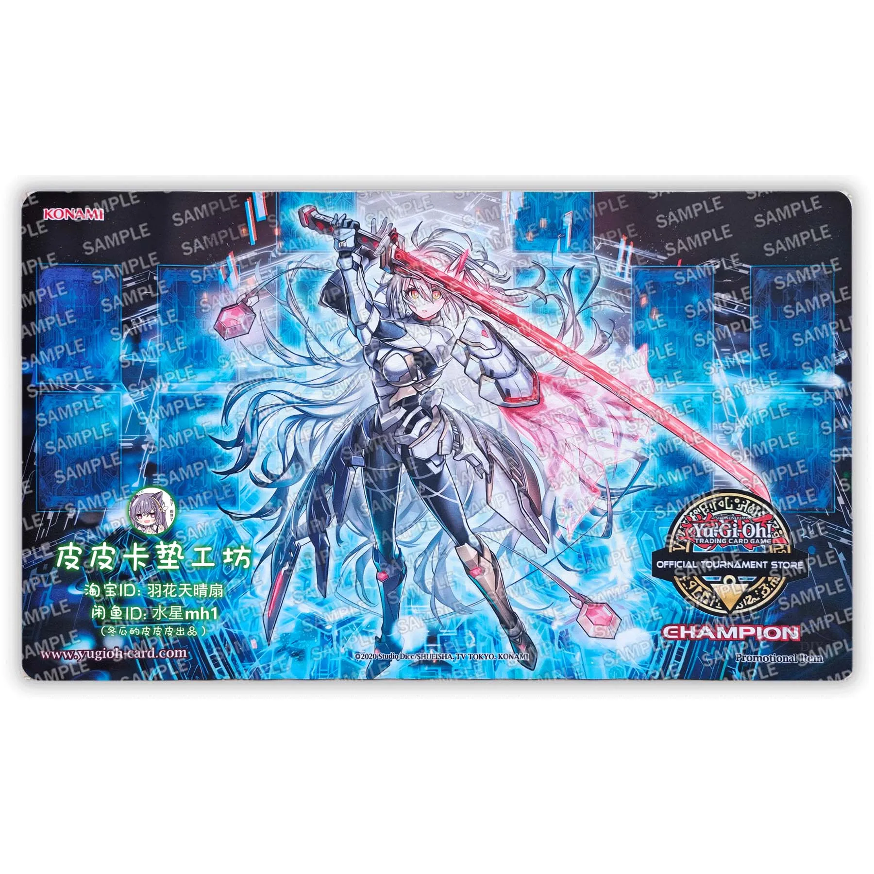 

600X350X2Mm Diy Yu-Gi-Oh! Sky Striker Ace Zero Card Battle Mat Ygo Single Player Настольная игра Карточная битва Pad Подарочные игрушки