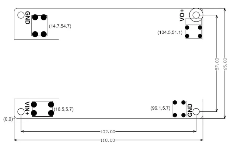 DC-DC high-power boost module, capable of boosting 35A from 24V, 48V, 72V to 130V with constant voltage and current adjustment.