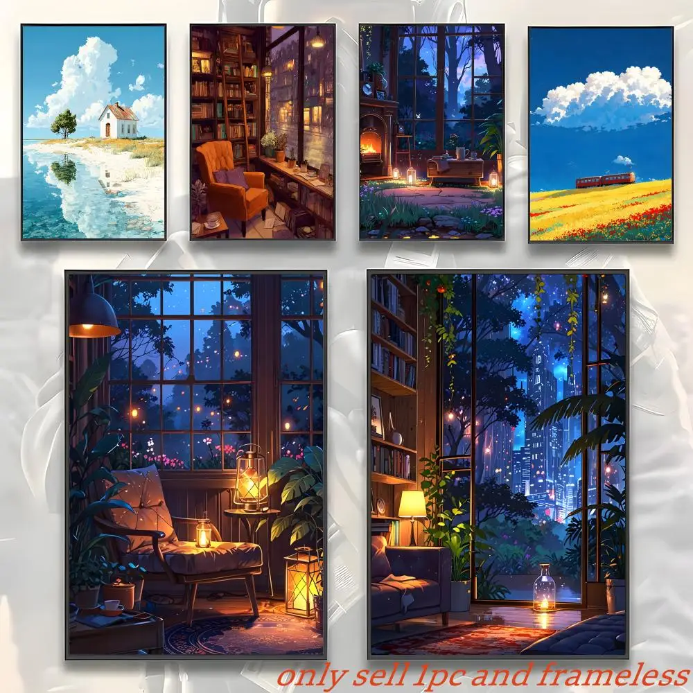 Personalized urban style home Poster Gift with prints Home bedroom living room decoration promotion and display