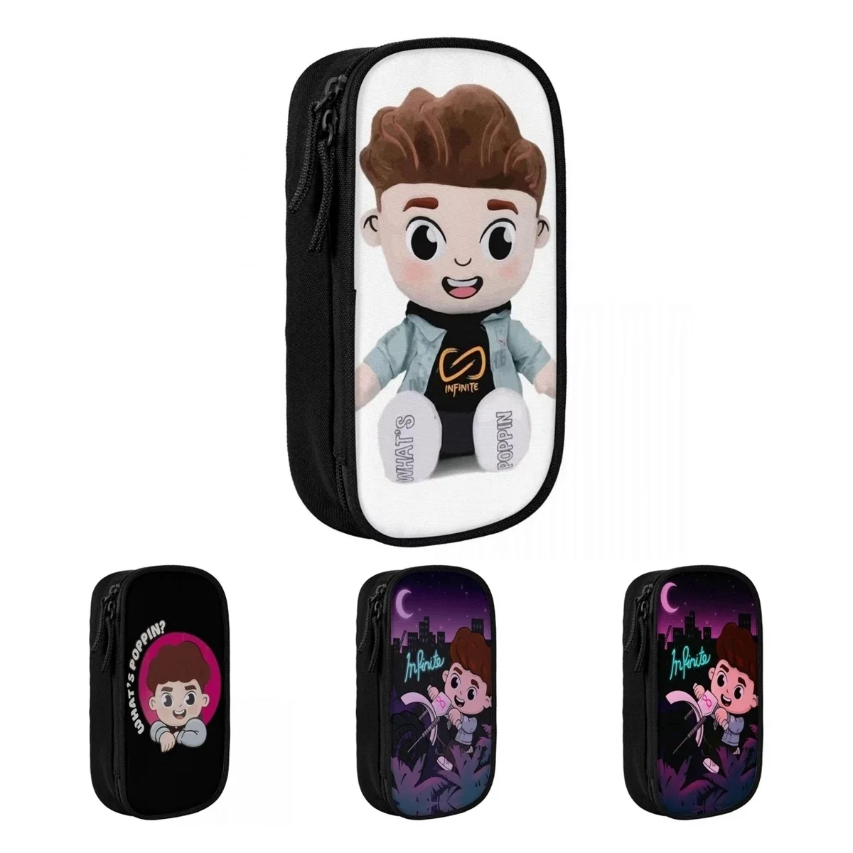 Classic Caylus Doll Game Pencil Case Gaming Player Pencilcases Pen Holder Kids Large Storage Bag Students School Gift Stationery