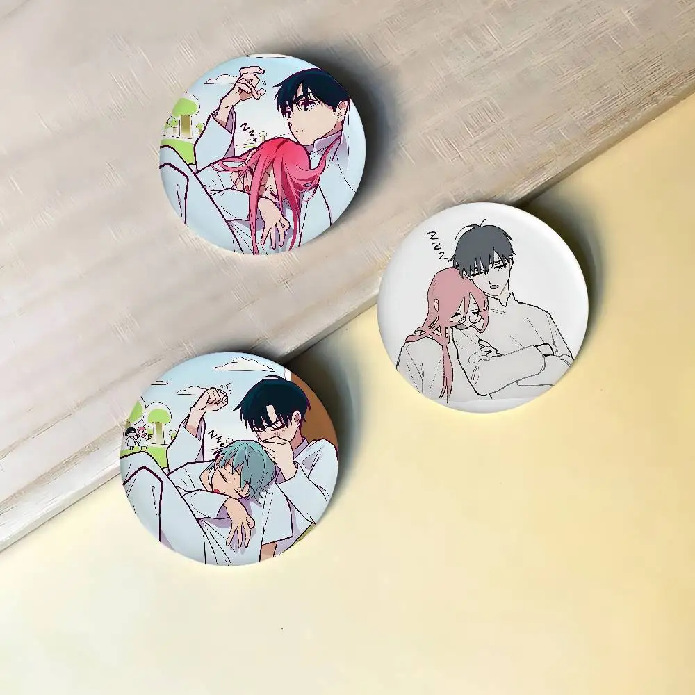 w-STAGEs-Brooch IVAN TILL Sua Hyuna Luka Badges Peripheral Lapel Pins Tinplate Round Brooch For Bag Accessories Souvenir Gifts