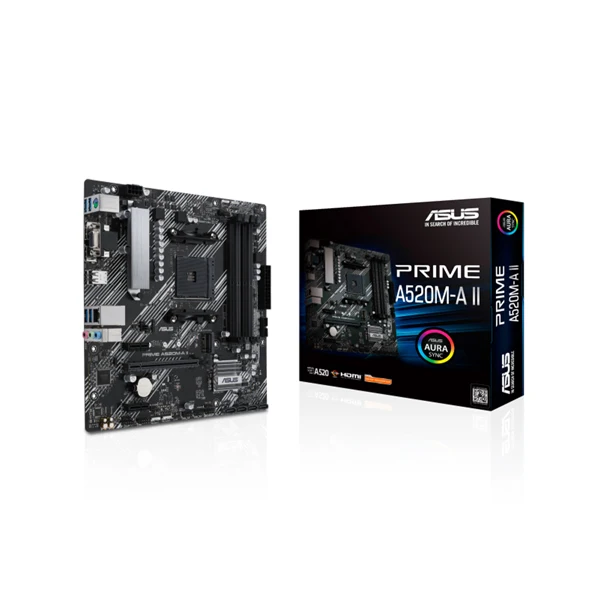 ASUS PRIME A520M-A II mainboard (AM4/DDR4/M-ATX) crew CTS