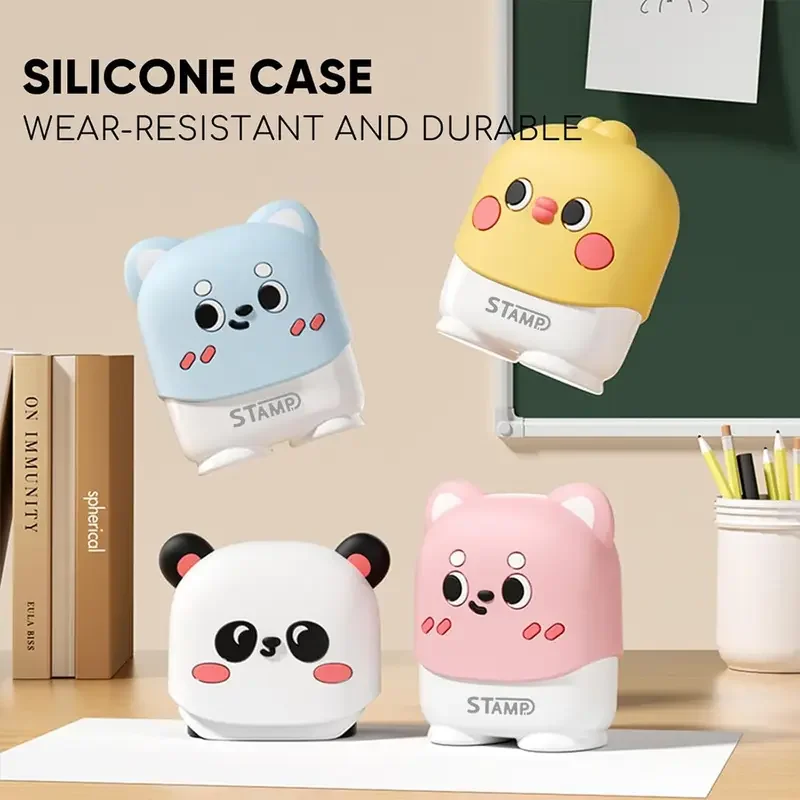 Personalized Fabric Name Stamps - Durable and waterproof, personalized clothing label stamps with cute designs