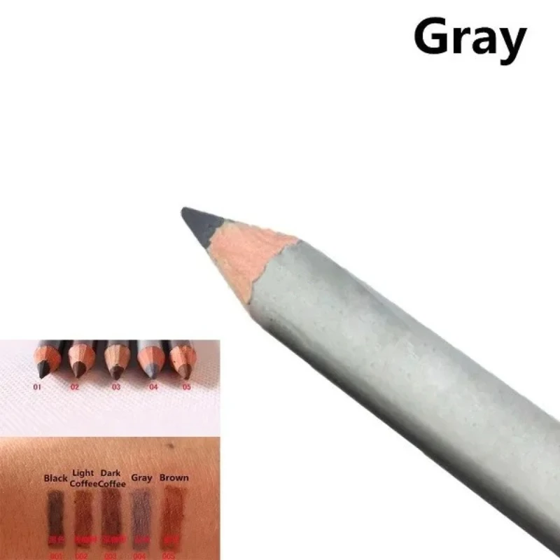 5 Kolorów Długotrwały Wodoodporny Profesjonalny Pisak do Brwi Trwały przez Miesiąc Dermatograficzny Ołówek do Tatuażu Brwi Wodoodporny