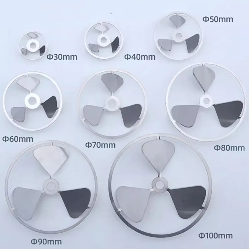 Anti-scratch stirring rod propeller electric drill stirring rod paint stirring blade dispersion three-blade four-blade propeller
