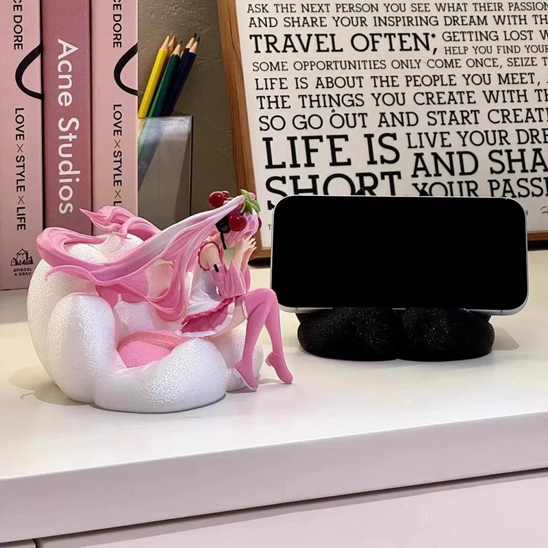 Penyangga Ponsel Model Cakar Kucing, Penyangga Meja Kreatif, Dekorasi Bernilai Estetika Tinggi, Penghilang Stres, Baru