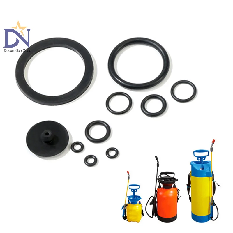10pcs/ Set Sealing Rings for 3/5/8L Rubber Sealing Ring Essential Sprayer Accessories Replacement