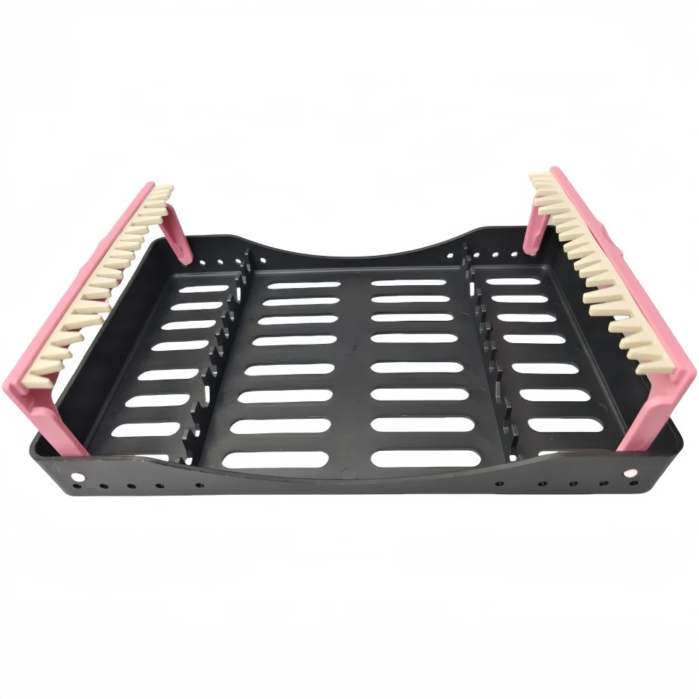 مجموعة ملعقة راتينج مركبة للأسنان مع صينية قابلة للتعقيم - أدوات ترميم جمالية وصندوق تعقيم لطب الأسنان #5