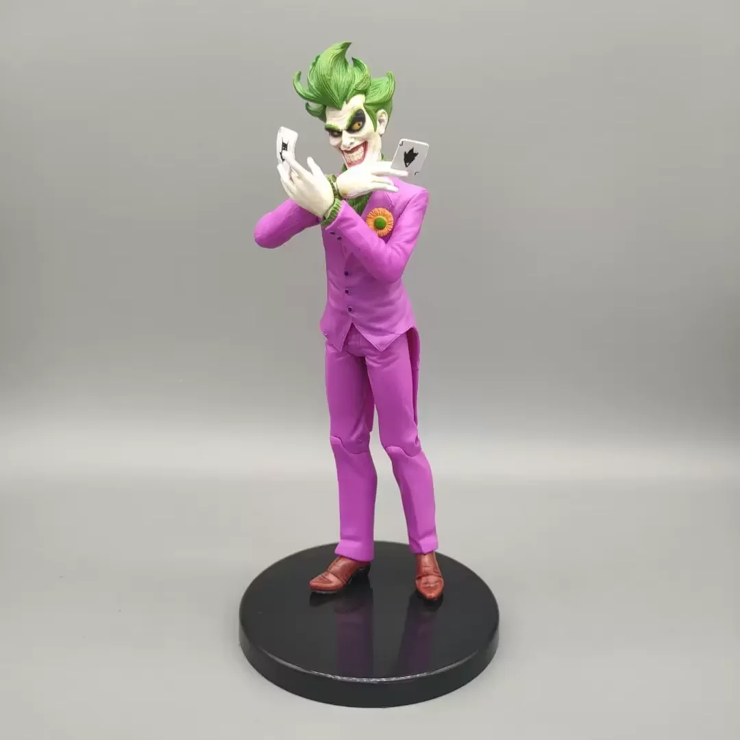 

In-Stock 16cm Super Villain Joker Action Figure Doll Tabletop Model Perfect Festival Surprise Decorative Items Gifts For Fans