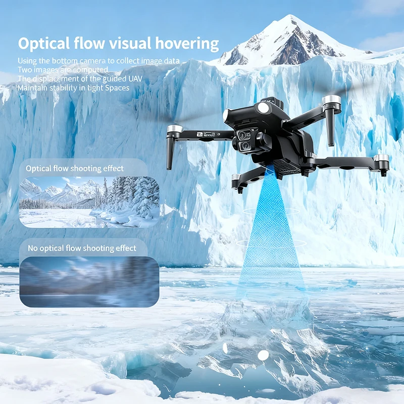 Novo Z103 GPS Drone 8K Profissional HD Câmera Dupla Wifi 360 °   Evitar obstáculos Brushless Dobrável Quadcopter RC Drone Brinquedo Presentes