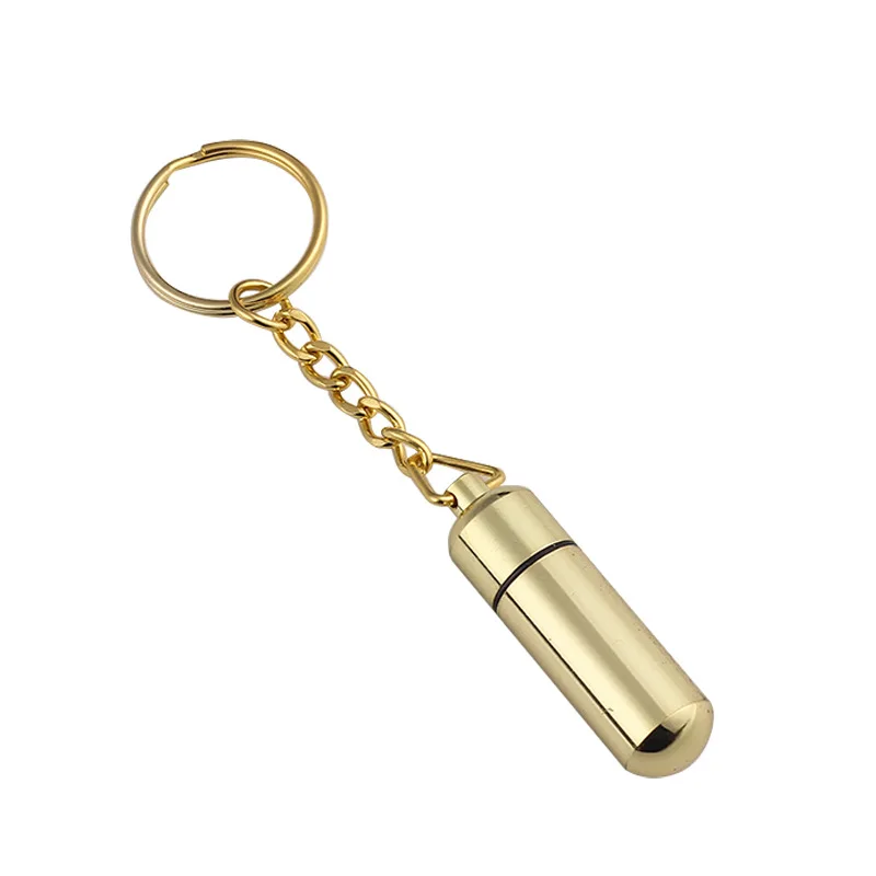 Mini Portable Cigar Puncher 8mm - Keychain Stainless Steel Cigar Piercer Drill Pocket Cigar Tool Smoking Accessories
