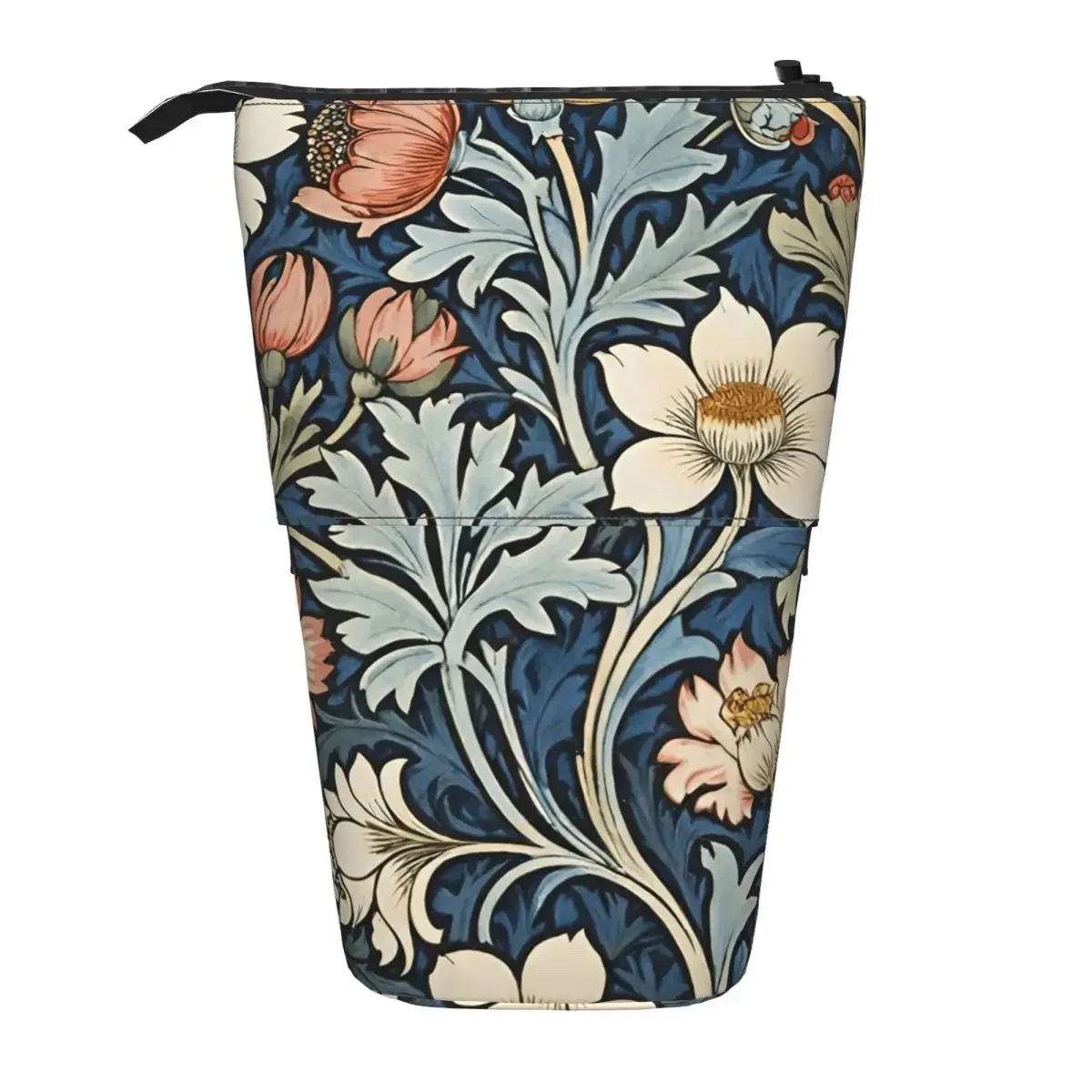 Trousse à crayons réversible encadrée William Morris Botanical Bliss, porte-stylos, sac de rangement pour crayons, cadeaux pour étudiants