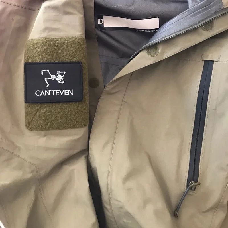 Insignia esqueleto táctico parche bordado para ropa - imagen 2