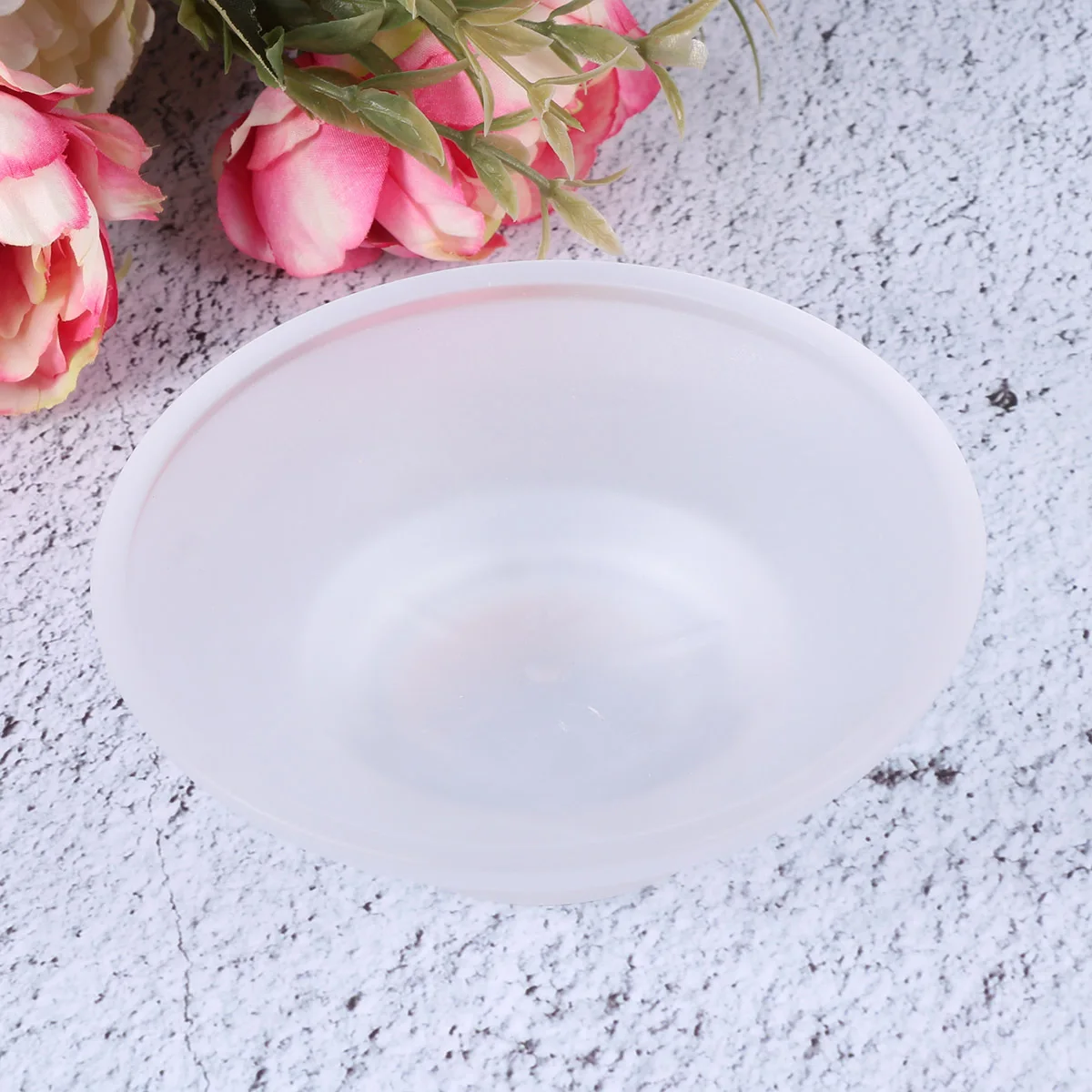 

Glass Toilet Soap Box Toilet Soap Holder Simple Soap Storage Box for Home (White, Dull Polish Style)