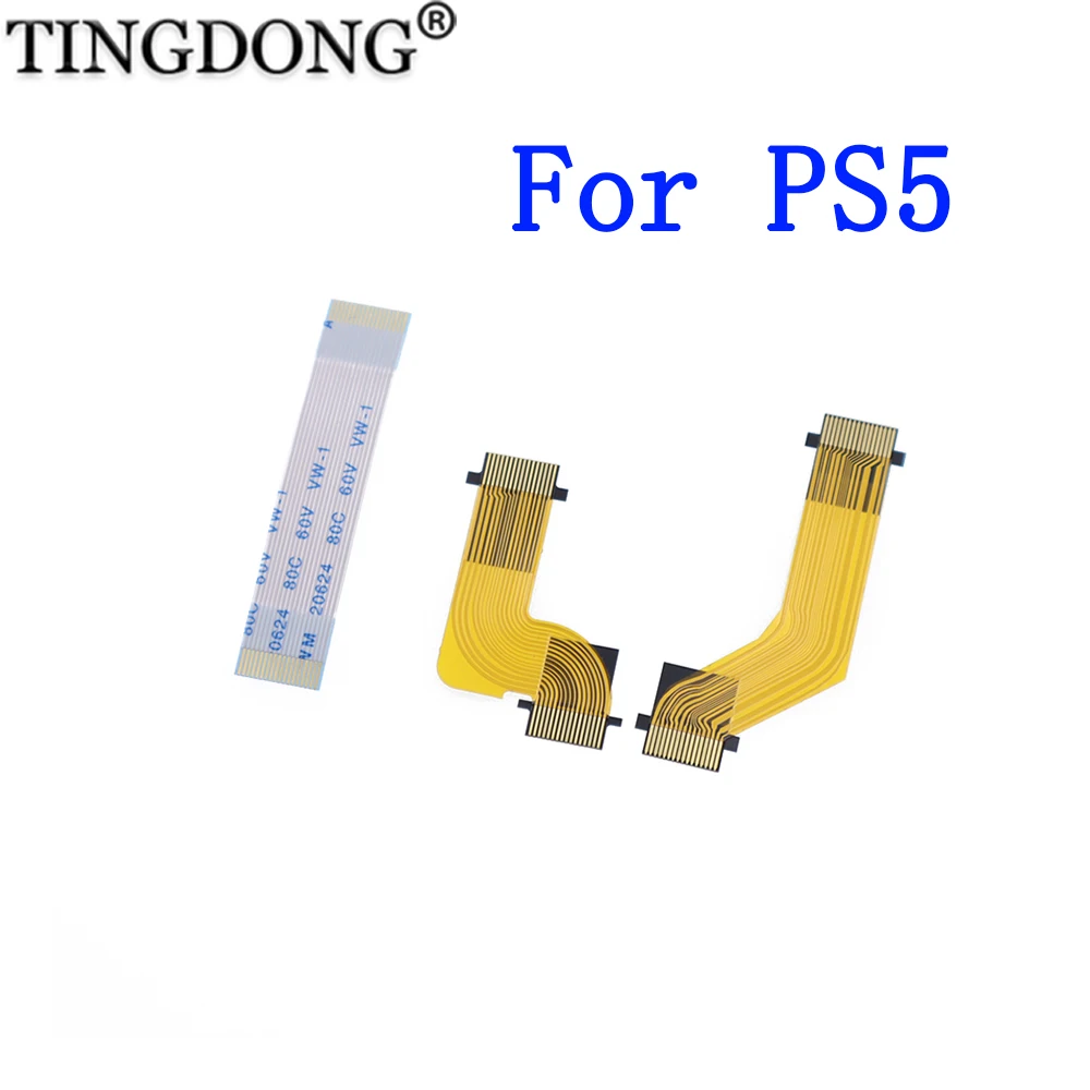 

Сменный гибкий кабель R2 L2 L1 R1 для контроллера Playstation 5 PS5, левый и правый, адаптивная кнопка триггера, ленточный гибкий кабель