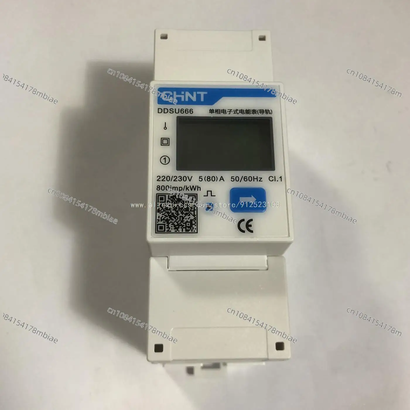 CHINT Multifunction Power Meter Programable V,A,W,KWH,VAR, RS485 Energy Meter 1 / 3 Phase 220V 380V Digital Watt-hour Meter