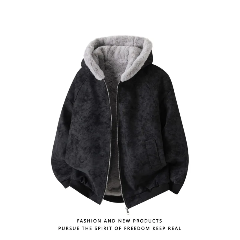 Gran oferta de invierno, Parkas cálidas para hombre, abrigos a la moda, ropa masculina gruesa y cómoda con capucha, prendas de vestir exteriores a prueba de viento, informal, combina con todo