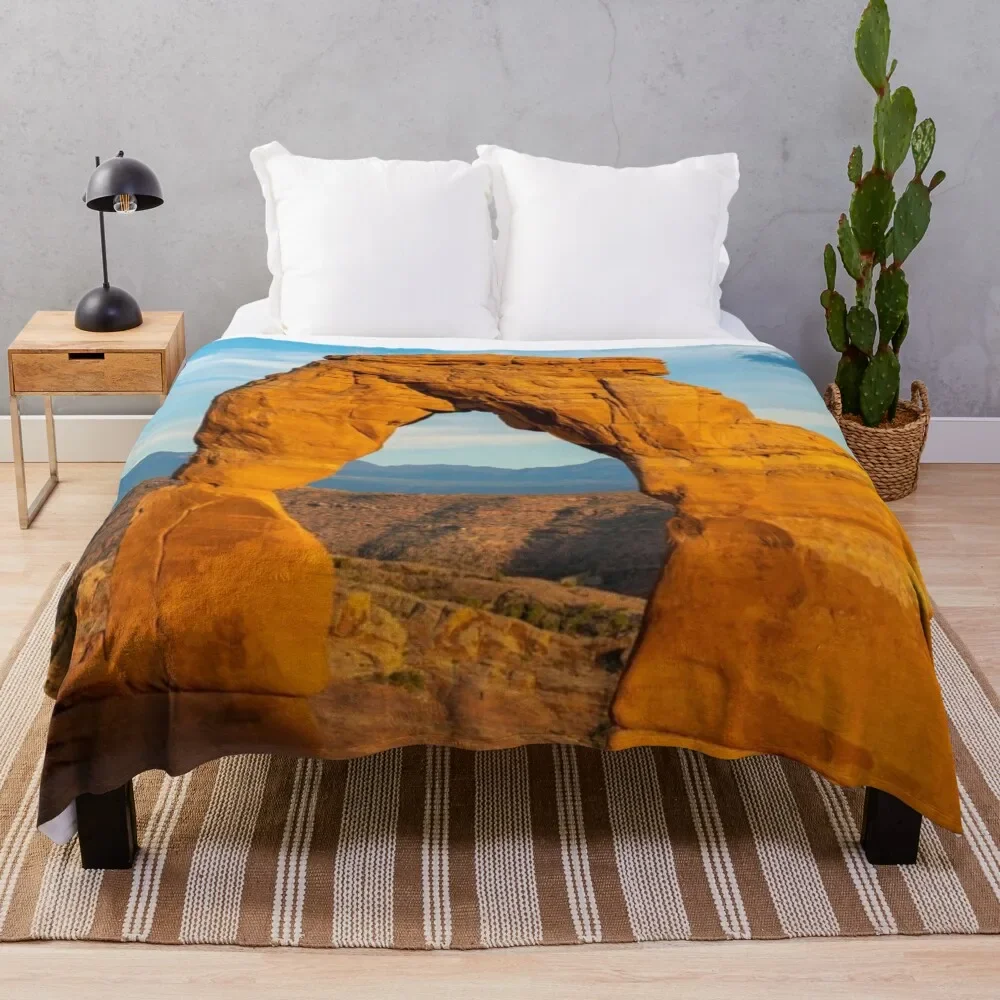 

Arches National Park MOAB Utah Throw Blanket Summer Beddings Sofa Quilt Sofa warm for winter Blankets