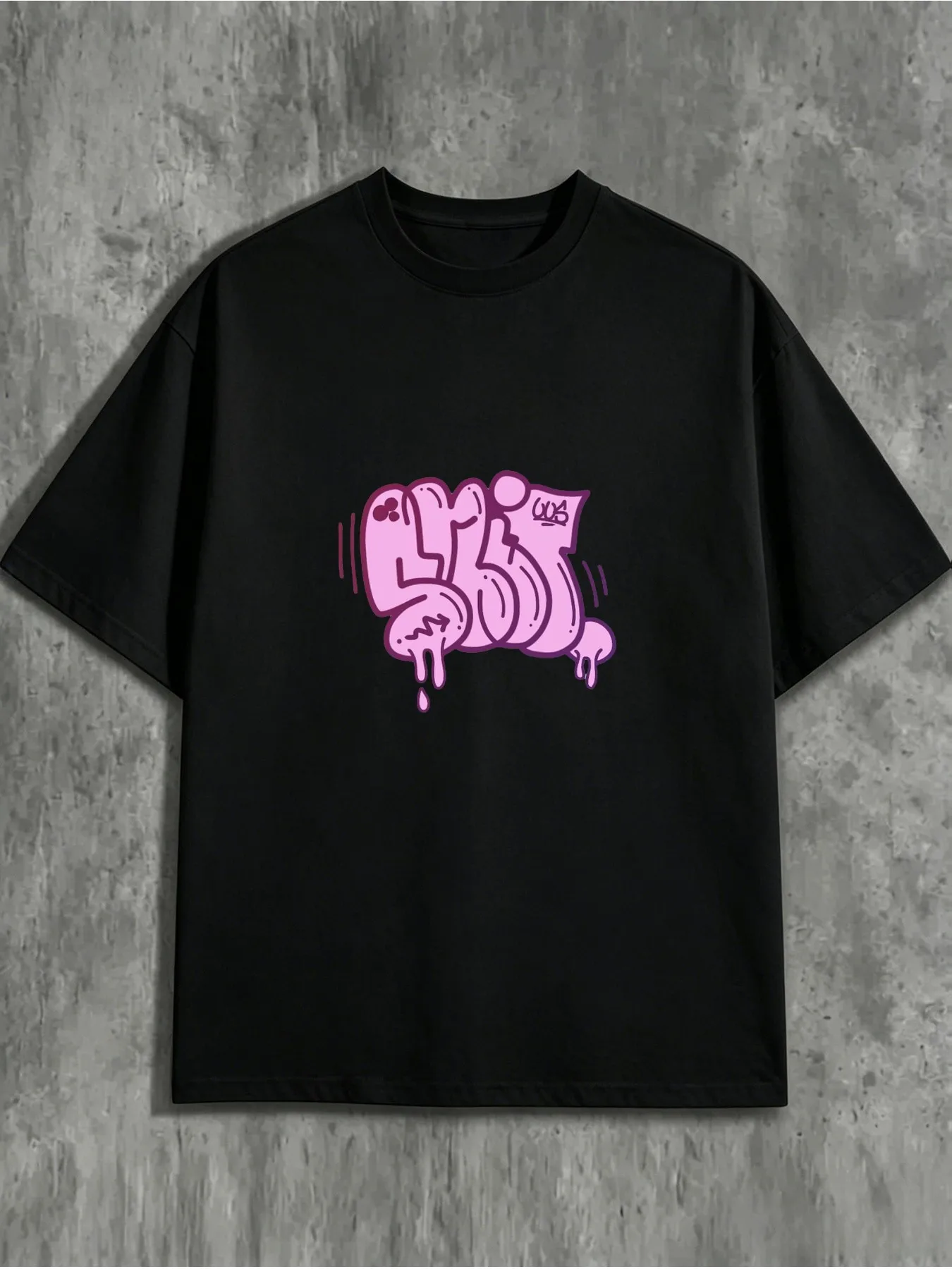 Men's Graffiti-Style Pink 