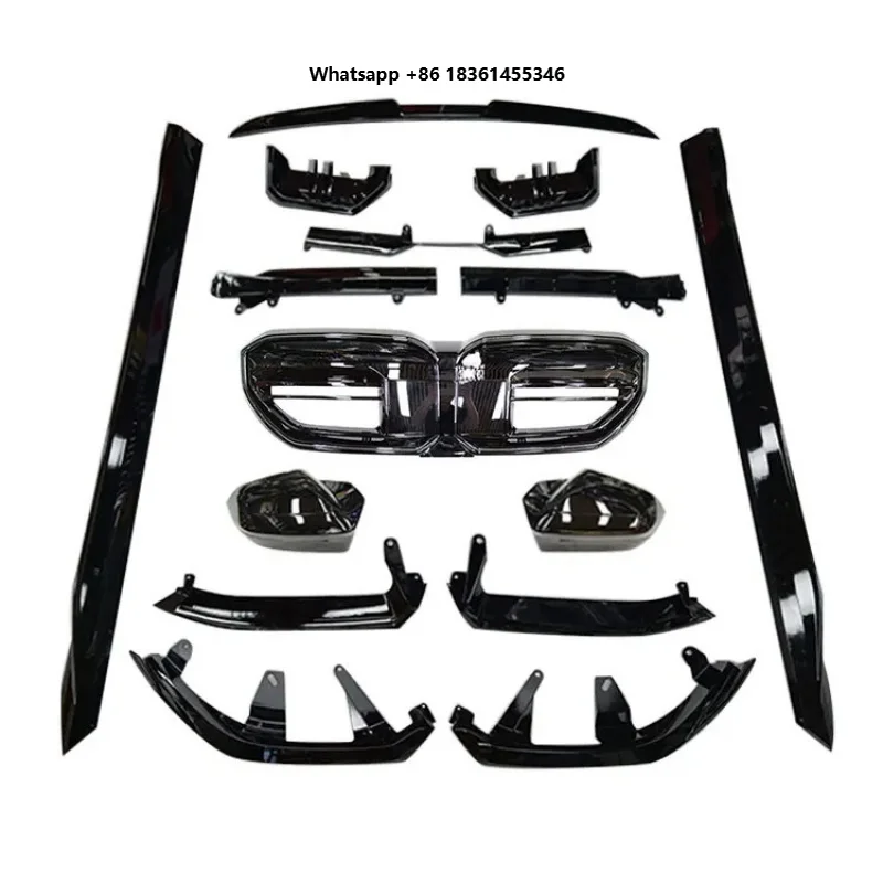 

FOR 5 Series G60/68 2024+ Upgrade to MP Bodykit Automobile Spoiler Grillle Factory G60/68 PP Black Bodykit