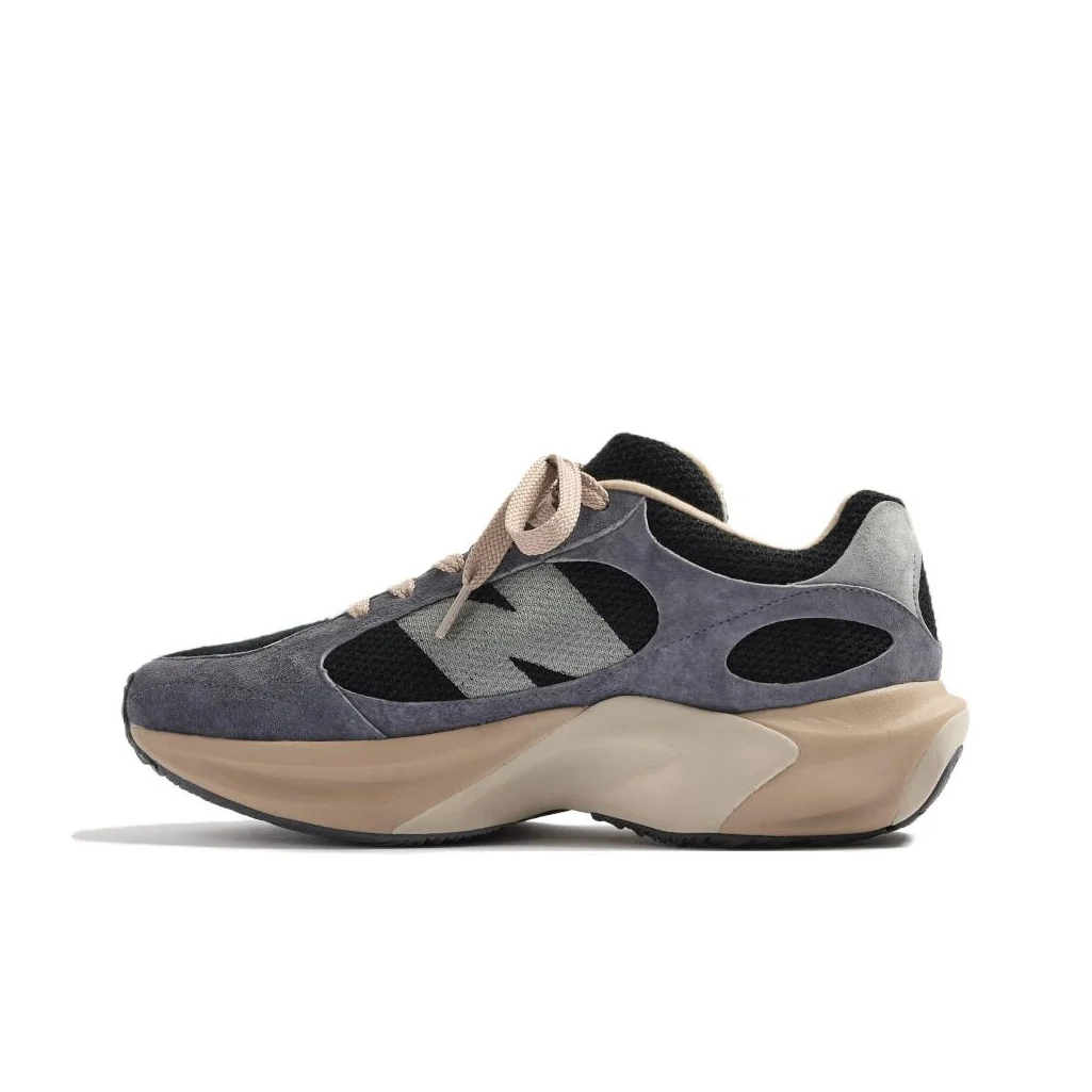 New Balance Wrpd Runner Textile, chaussures de course décontractées en cuir à tige basse pour la ville, unisexe, gris Tranquil