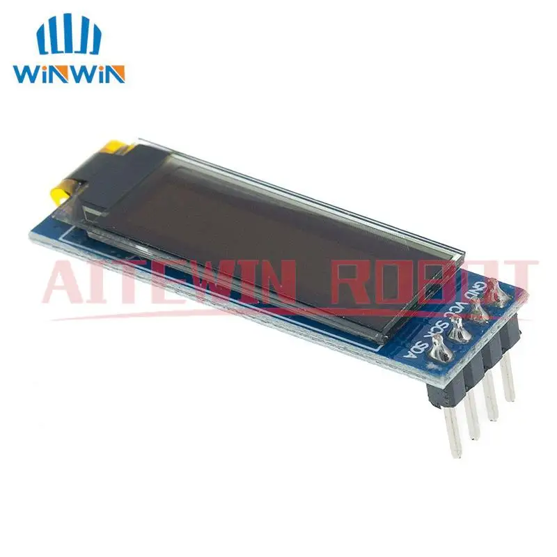 1 pièces 0.91 pouces O LED module 0.91 "blanc/bleu O LED 128X32 O LED écran LED lcd Module 0.91" IIC Communiquer