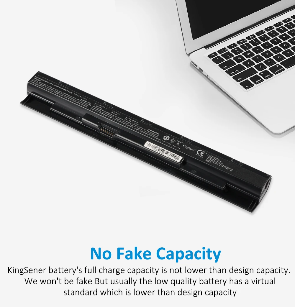 KingSener N750BAT-4 6 Laptop Battery For Clevo N750BU N751BU N750WU N750S Series 87-N750S-31C00 6-87-N750S-4EB1 4EB2 3CF1