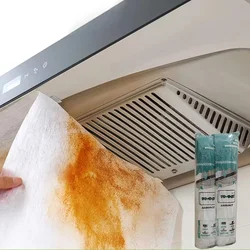 Kitchen Exhaust Range Hood Oil Proof Cover Oil Suction Film Oil Suction Paper Filter Screen Disposable Side Suction Oil Suction