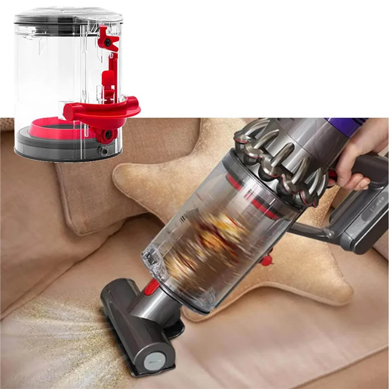 

Y42A-4X пылесборник для Dyson V12, тонкая канистра для пылесоса, сменный пылесборник, ведро для пыли для робота-пылесоса