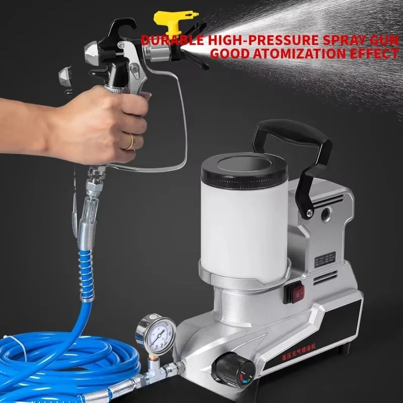 

2L Portable 1200W High Power Airless Paint Sprayer Machine Electric Spray Gun For Multifunctional DIY Home Painting