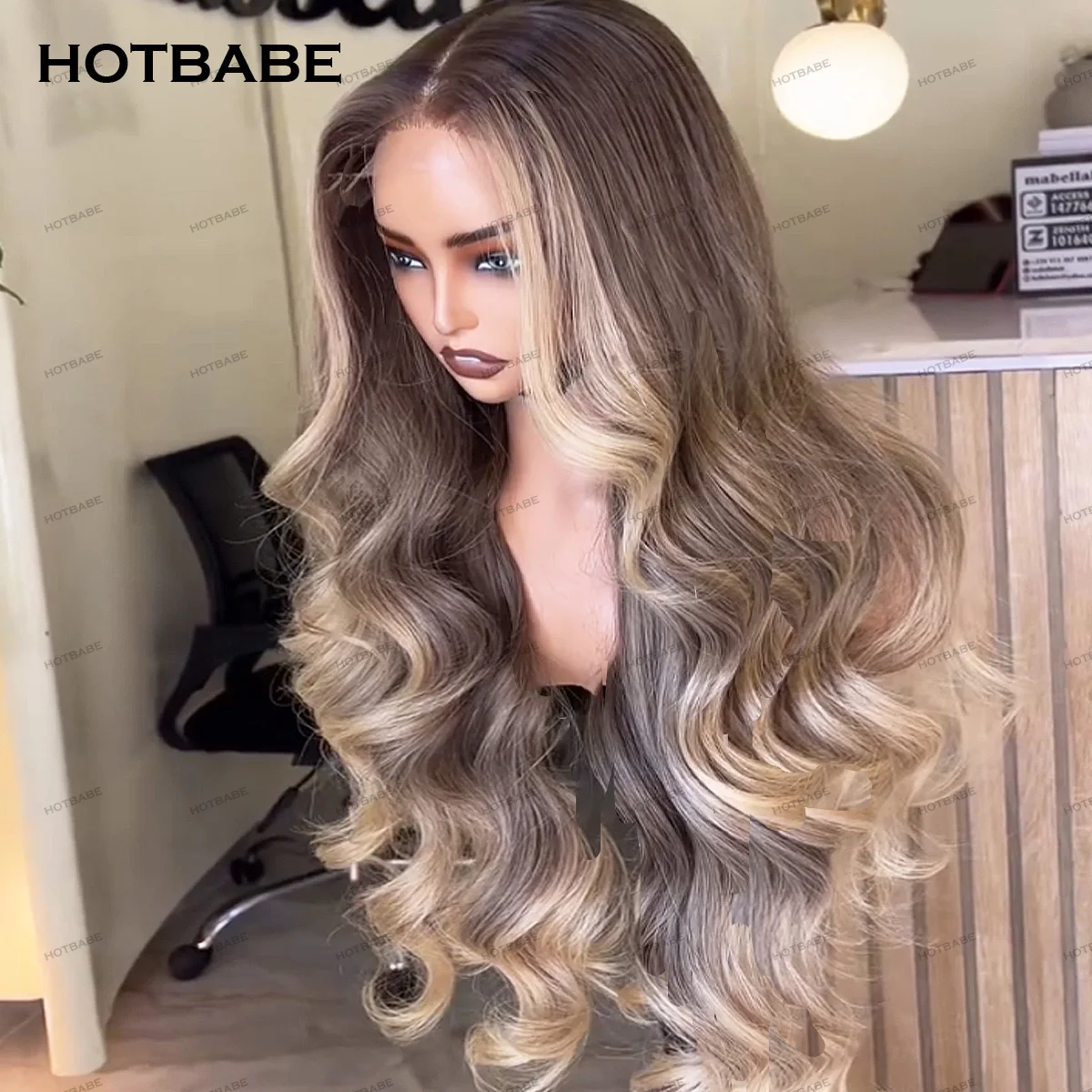 350 Density Glueless Human Hair Wigs Boby Wave 13×4/13×6 HD Lace Frontal Wigs 613 Color Wigs 360 HD Lace Preplucked For Women