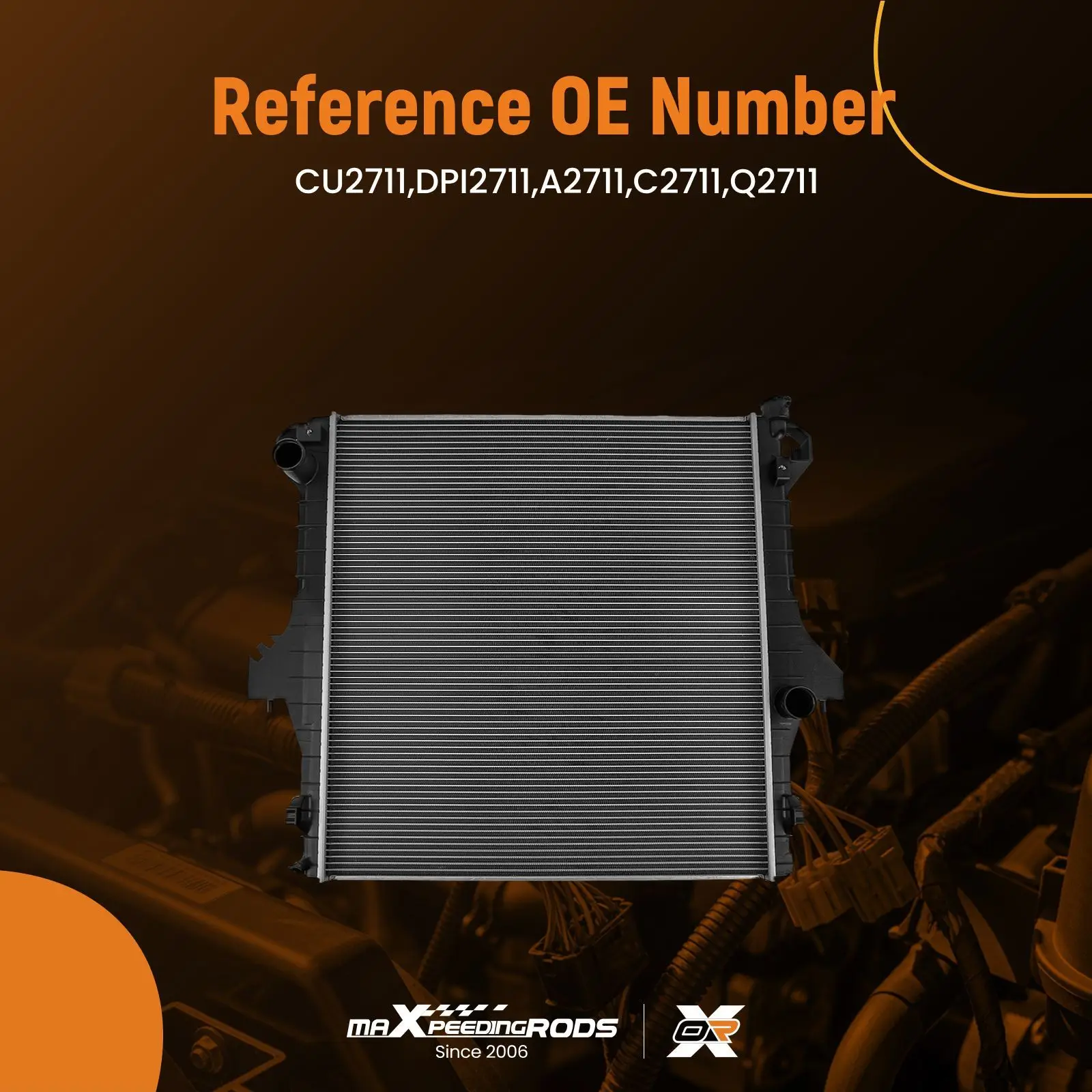 

Auto Radiator for Dodge Ram 2500 3500 5.9L 6.7L Diesel 03-09 RAD2711