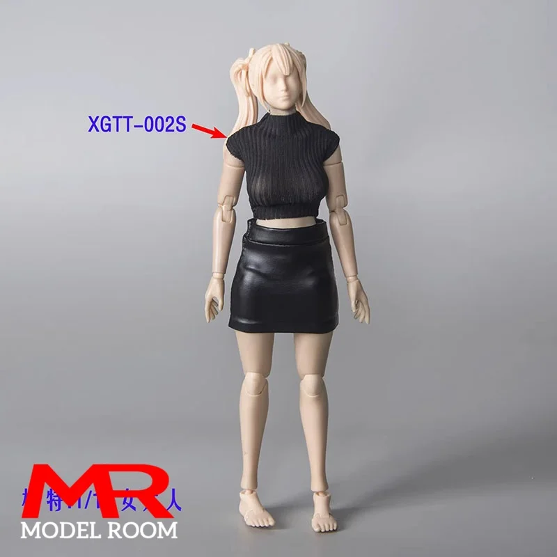 Camiseta sin mangas para mujer, chaleco, ropa, modelo apto para 6 pulgadas, figura loca de Romankey, soldado, cuerpo de figura de acción, muñecas, escala 1/12