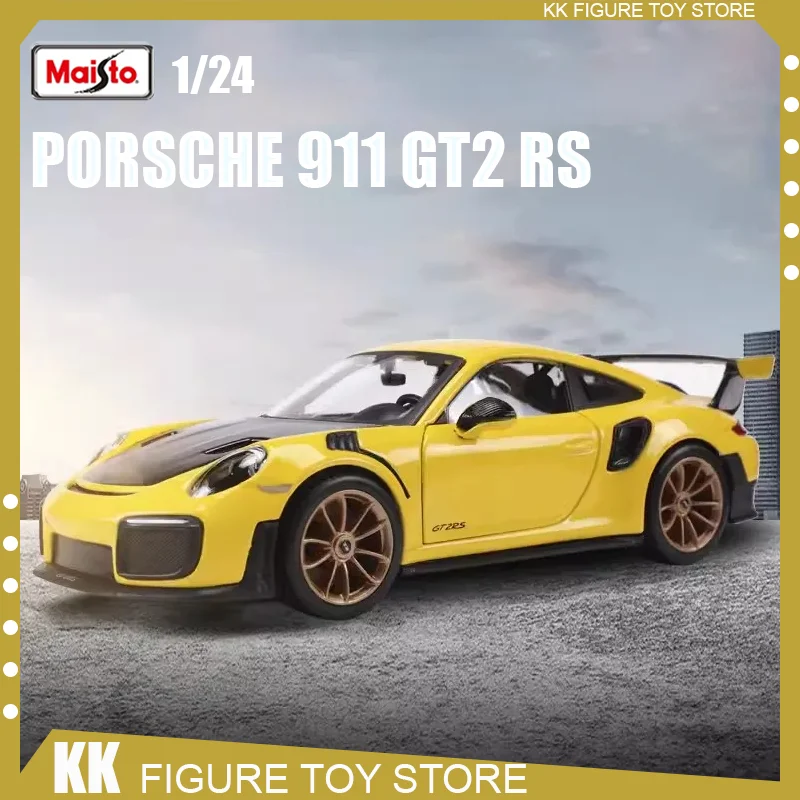 

Спортивный автомобиль Maisto 1:24 Porsche 911 GT2 RS, литые модели, коллекция роскошных автомобилей из сплава, Новая энергия, игрушки, модель автомобиля, подарок