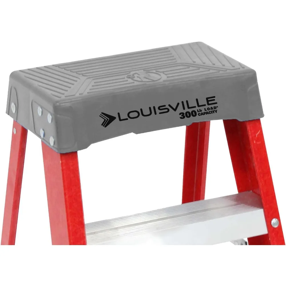 مقعد صناعي من الألياف الزجاجية، قدمين، سعة 300 رطل، النوع IA، شديد التحمل للاستخدام الصناعي #6