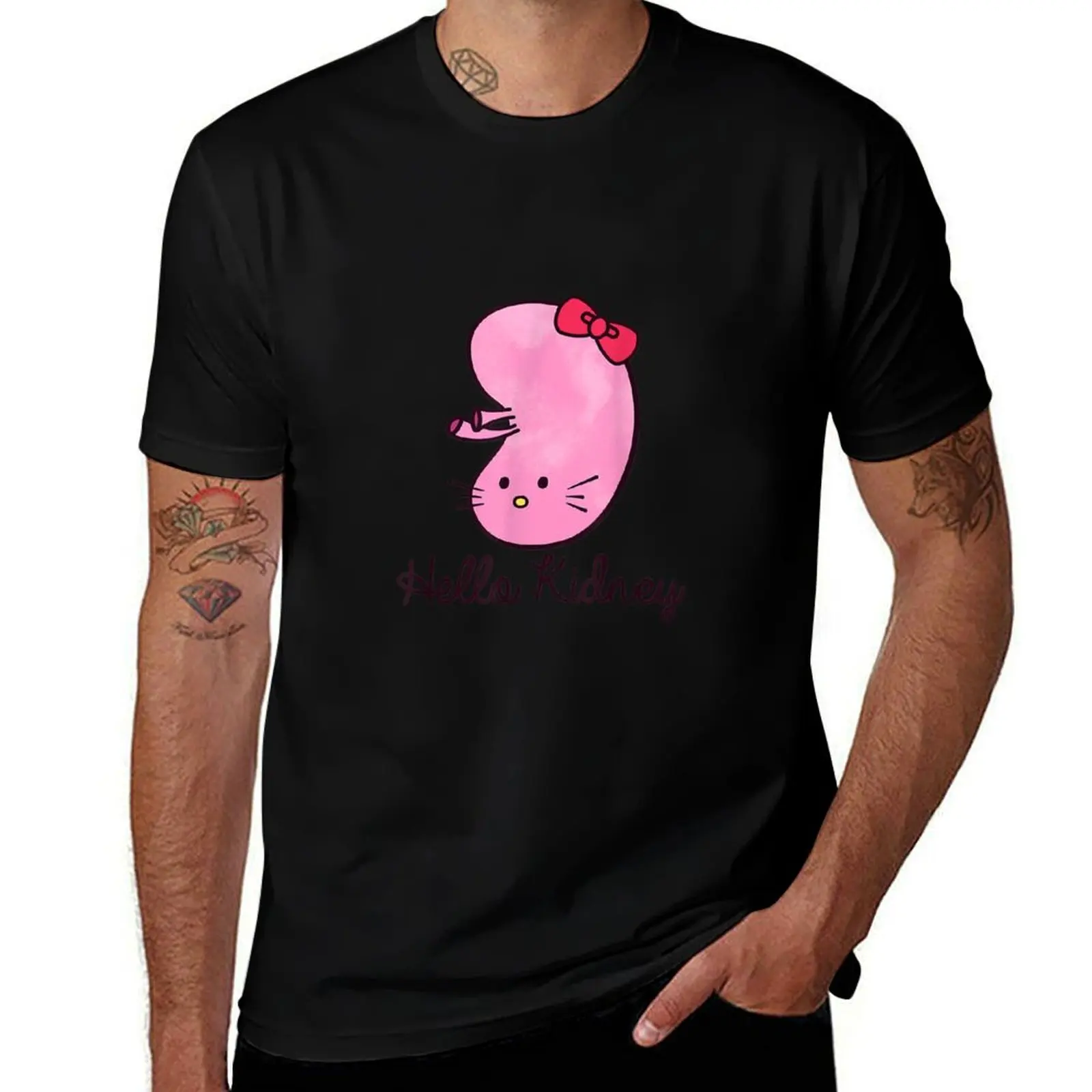 

Hello kidney - show your appreciation for your doctor T-Shirt t shirts for man slim fit cotton t shirt pack