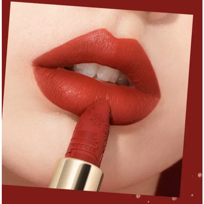 

Помада Palace Museum Makeup Snow Limited Palace Cat: матовая, стойкая, водостойкая, косметическое средство для макияжа, подарок для девушки